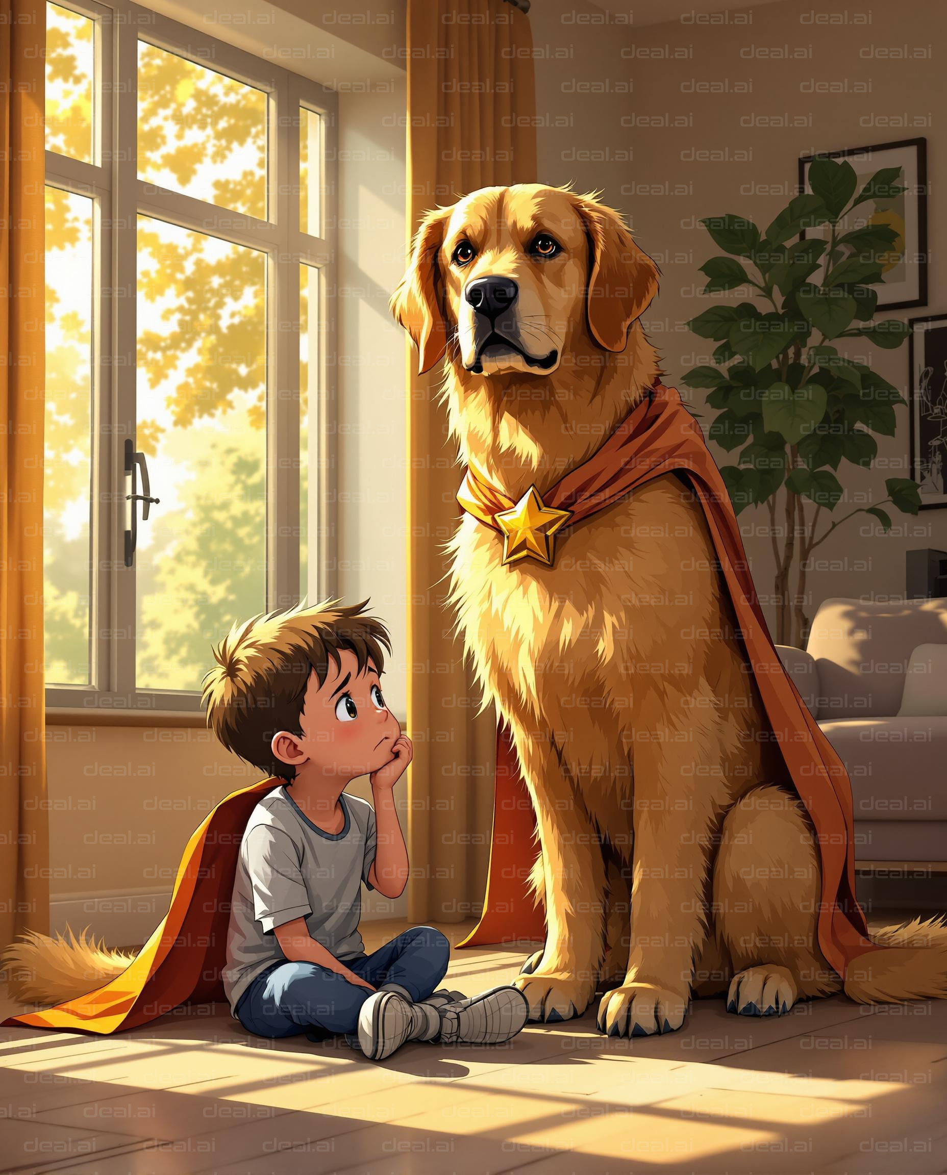 "Super Buddies: Boy and Hero Dog"