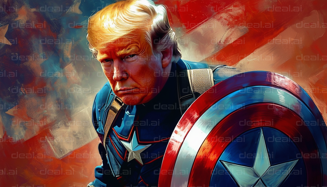 Superhero Transformation Artwork