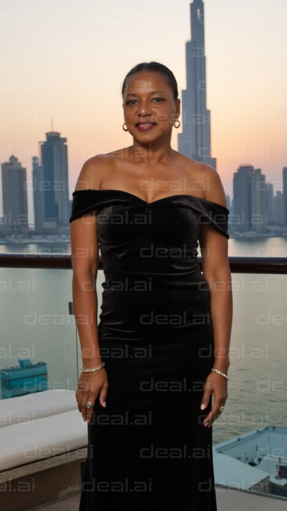Elegant Evening by the Skyline