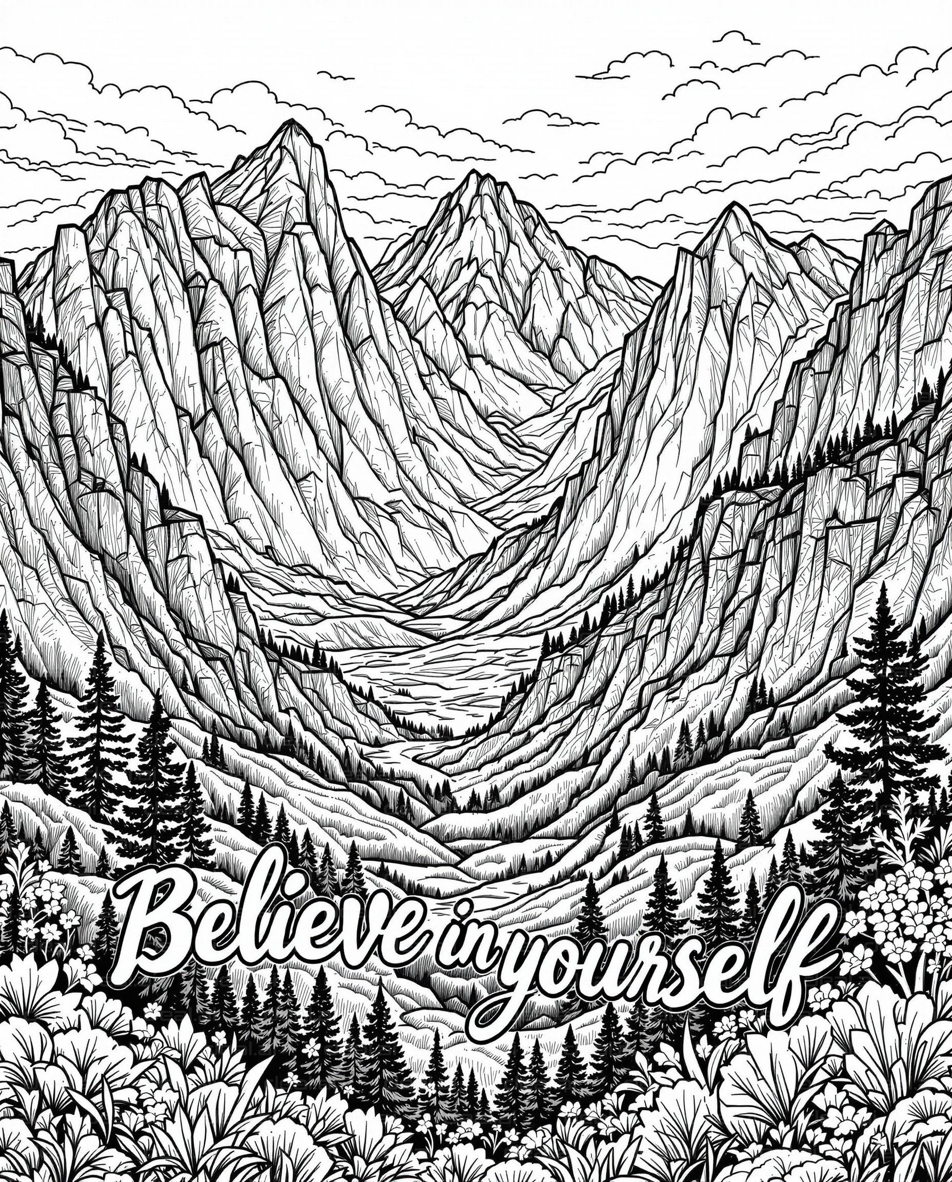 Mountain Inspiration: Believe in Yourself