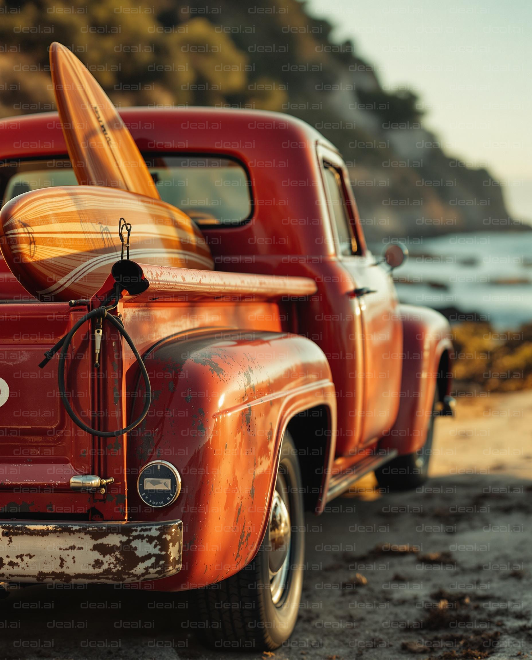 Vintage Beach Adventure