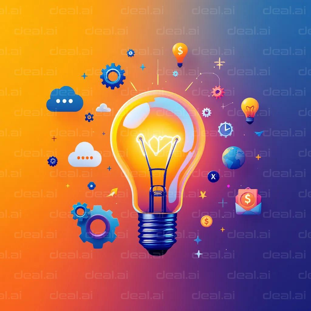 "Creative Innovation Concept Art"