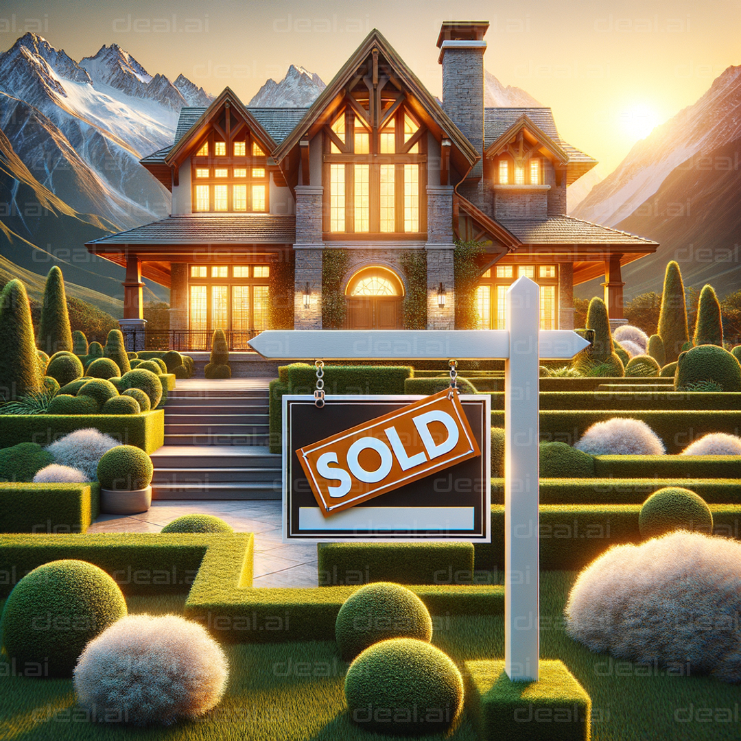 Mountain Estate Sold at Sunset