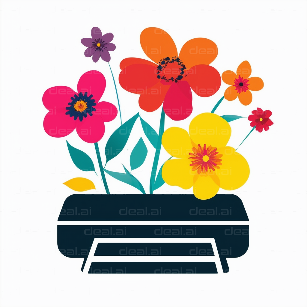 "Colorful Flowers in a Planter Box"