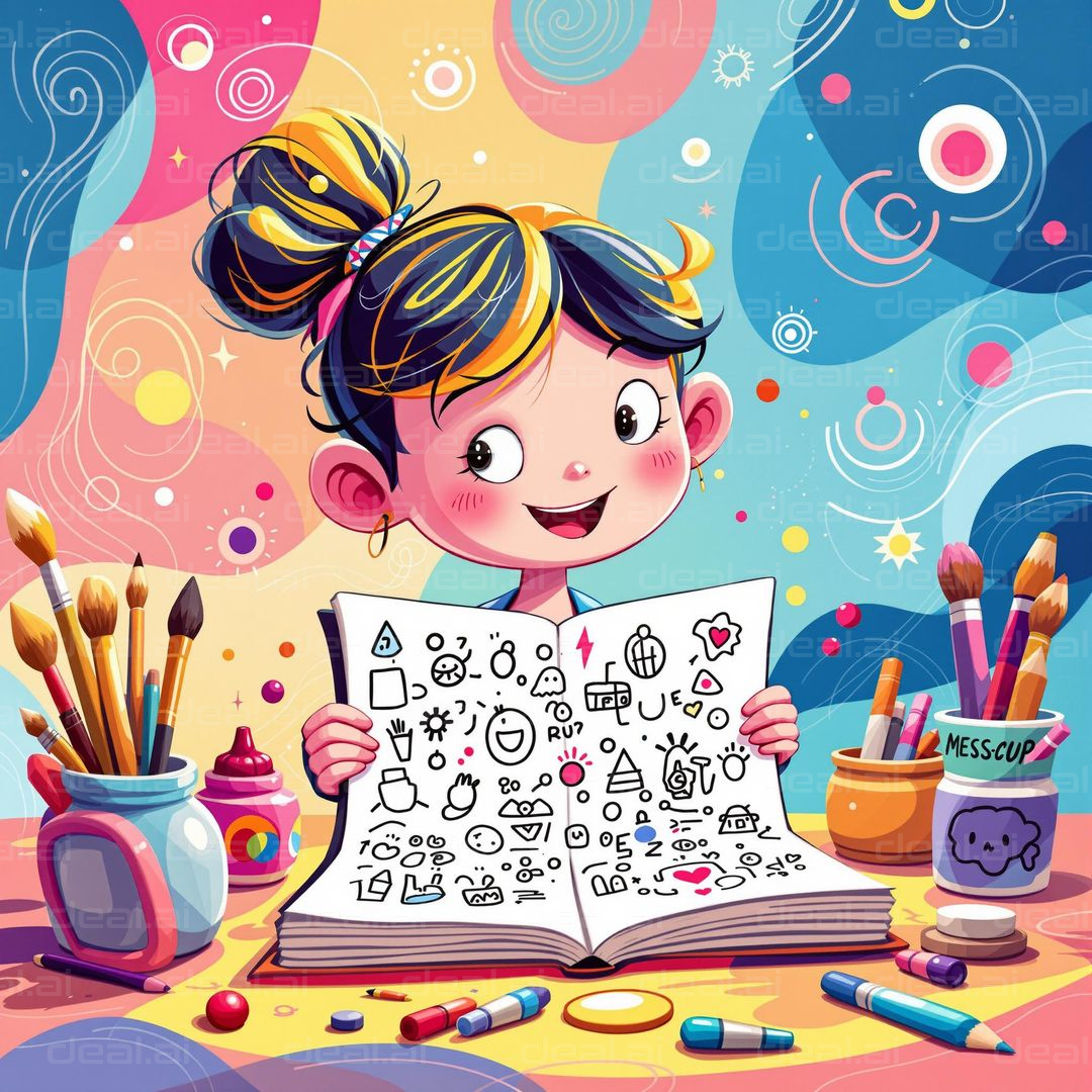 Creative Doodle Adventure Book