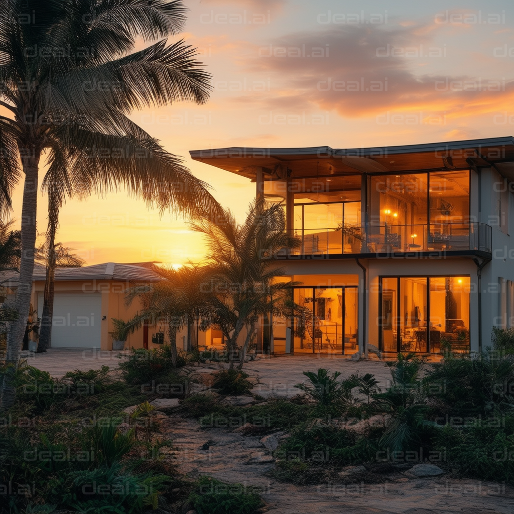 Tropical Sunset Retreat