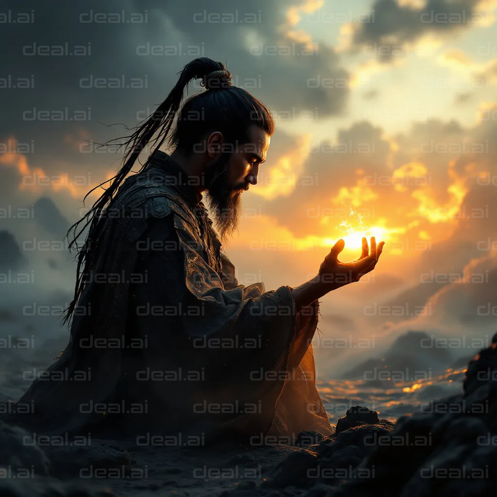 Ancient Magic at Sunset