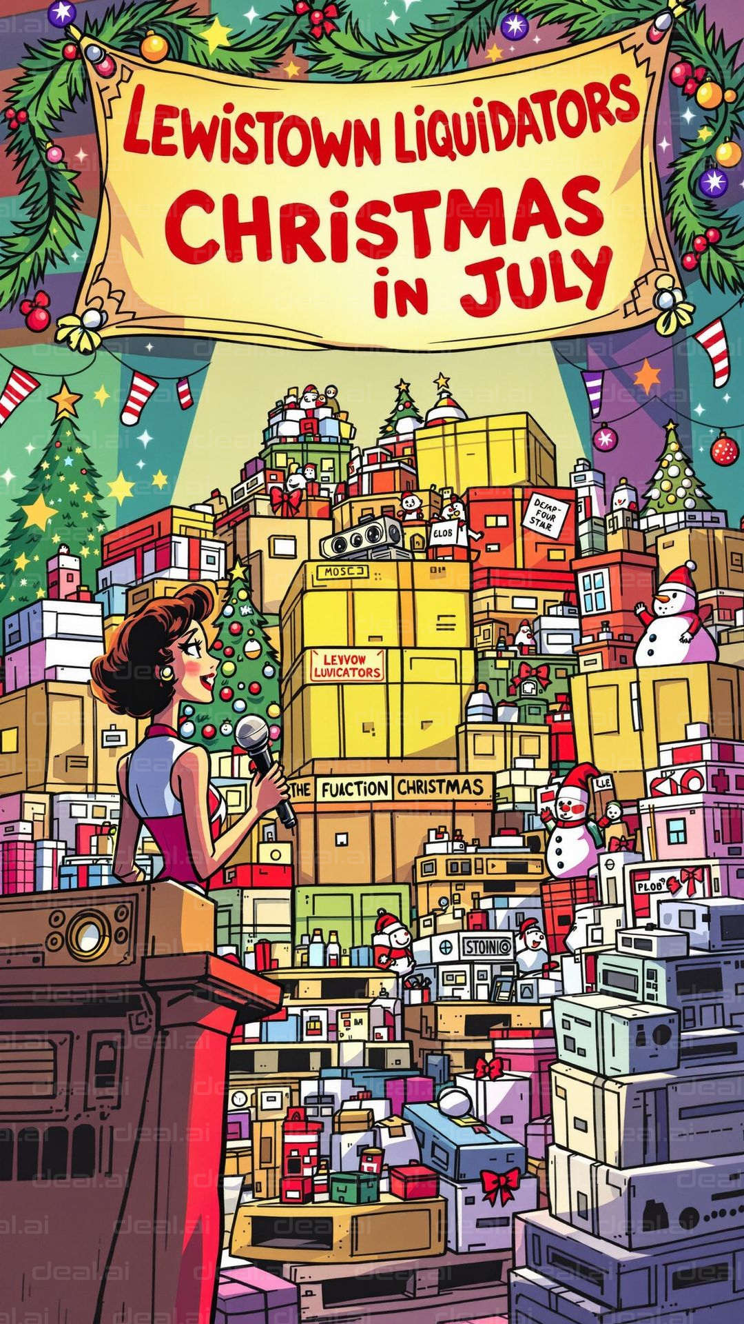 "Christmas in July Sale Extravaganza"