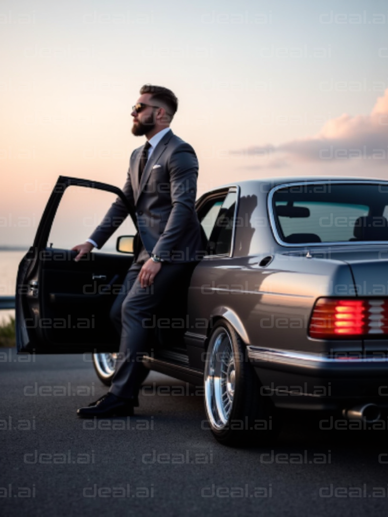Elegance in Motion at Sunset