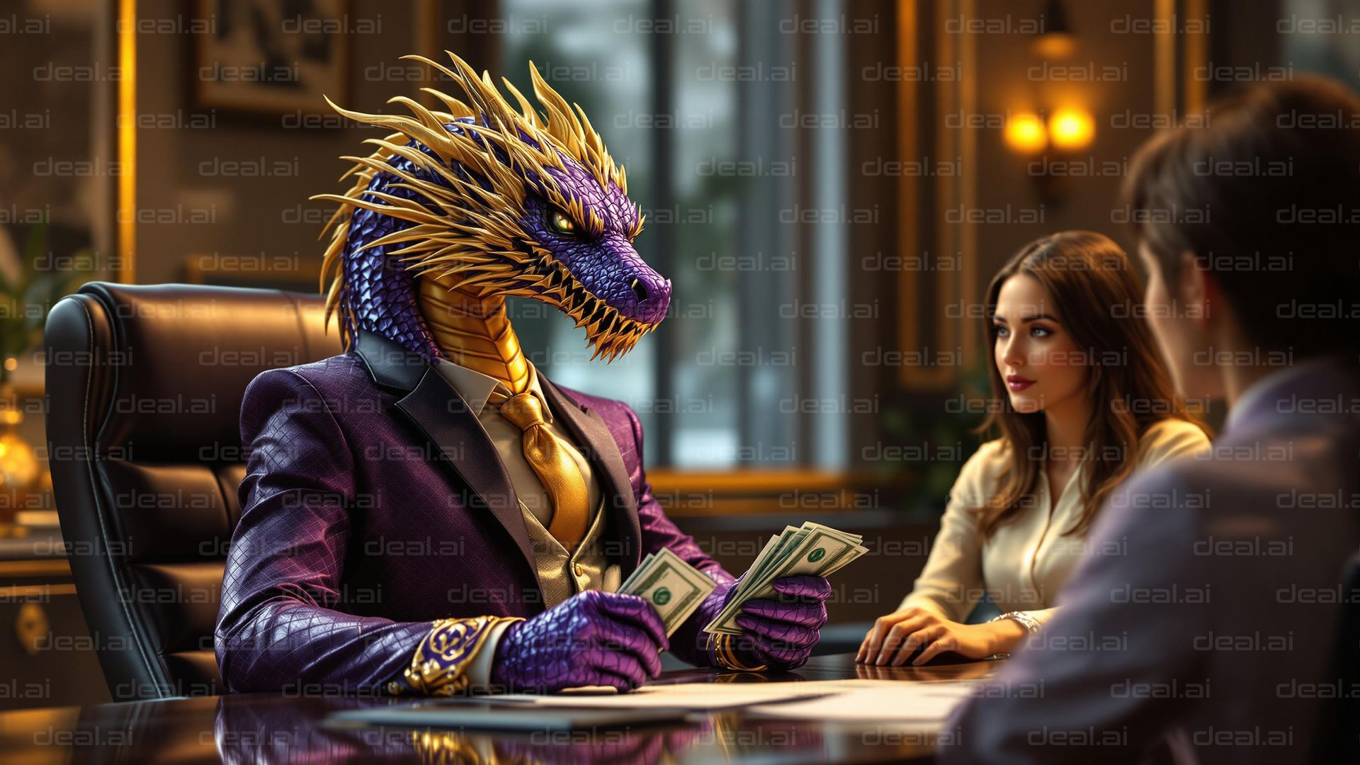 "Dragon CEO Negotiation"