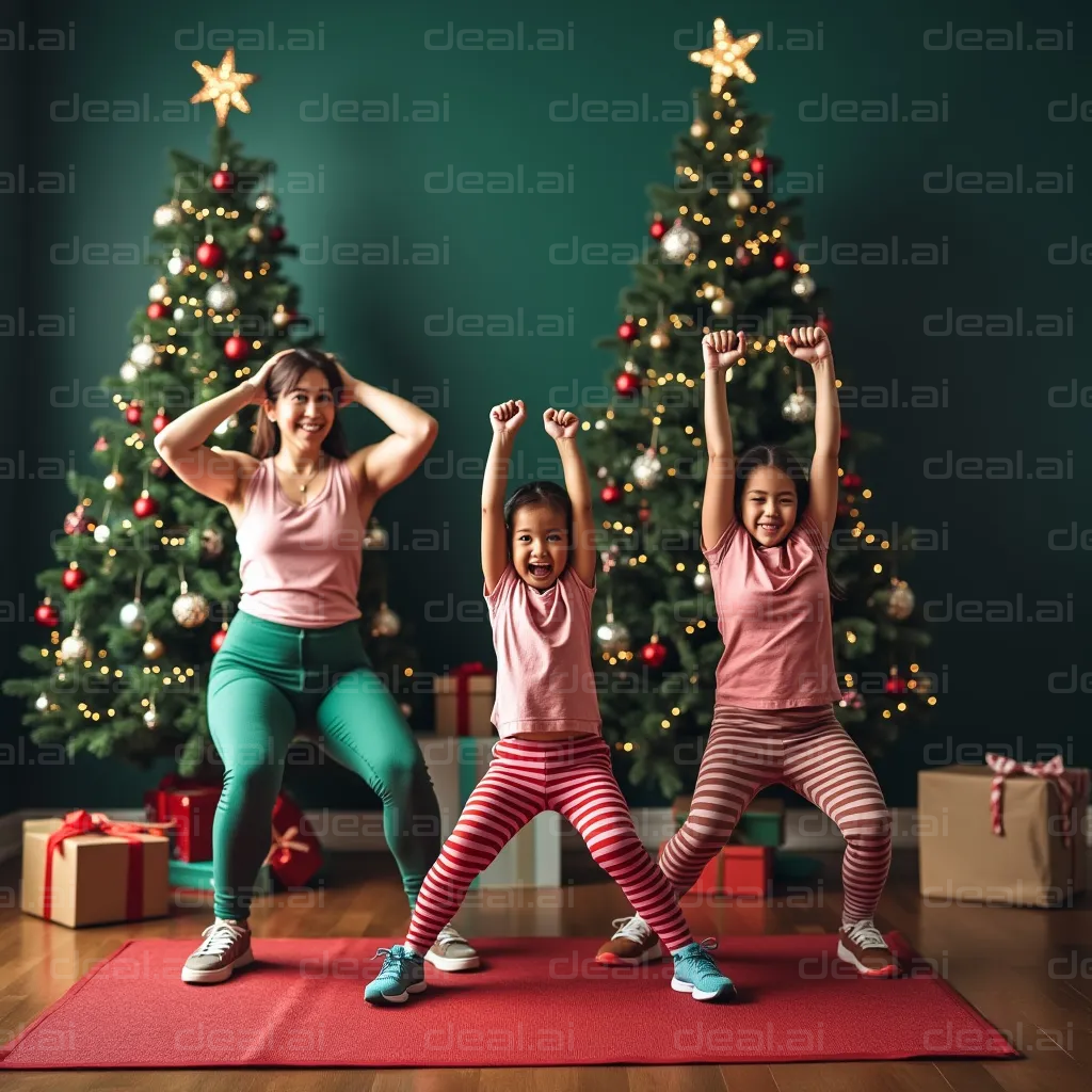 "Christmas Workout Fun with Family"