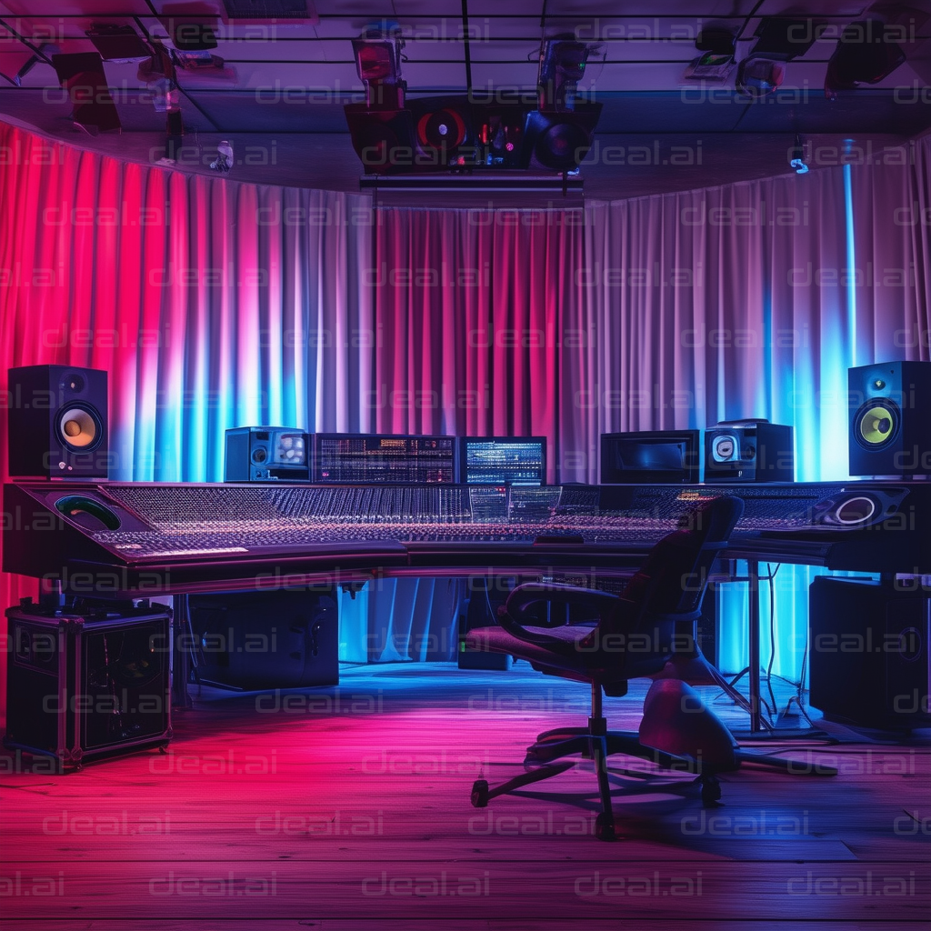 Vibrant Music Recording Studio