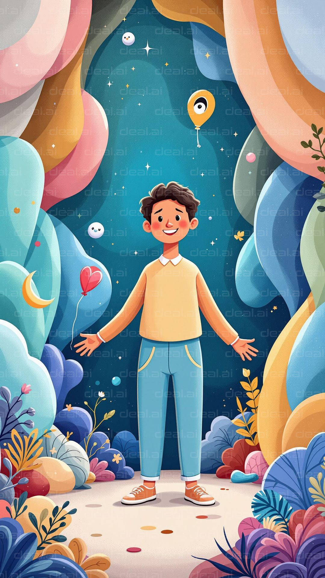 Whimsical Dreamscape Adventure