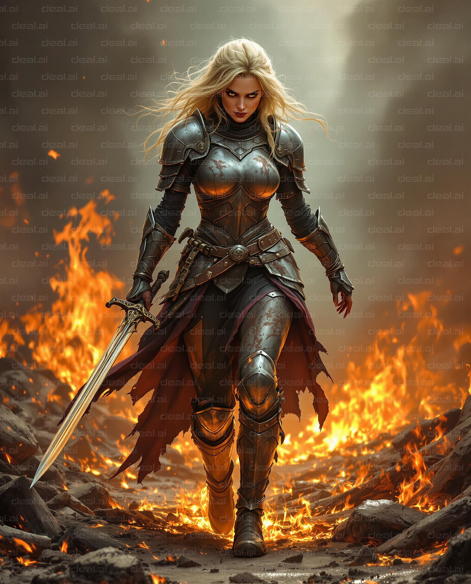 Warrior Amidst the Flames