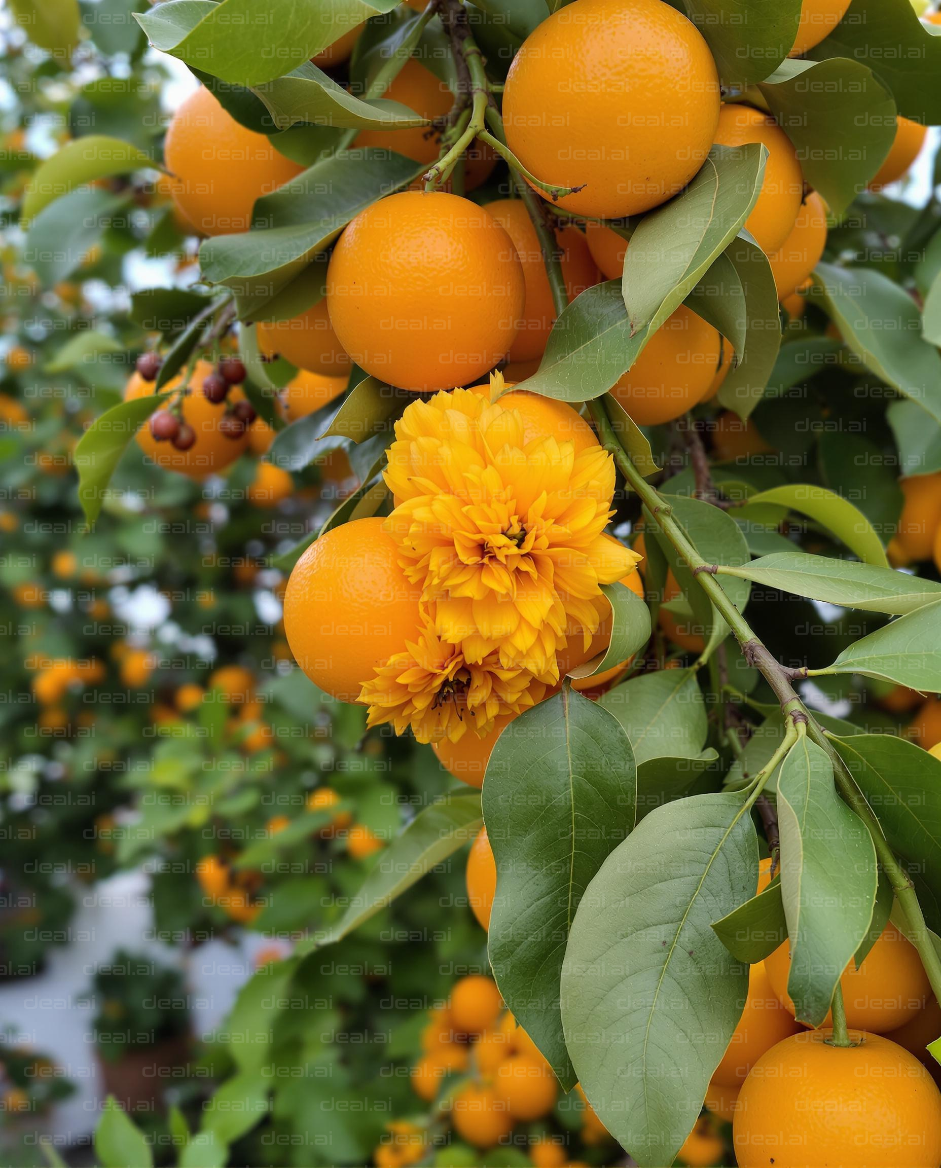 Oranges and Yellow Blooms