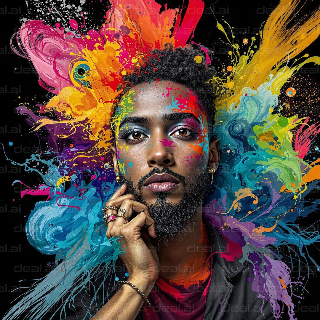 Vibrant Explosion of Creativity