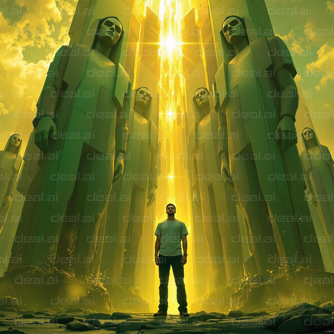 Majestic Guardians Illuminate Path