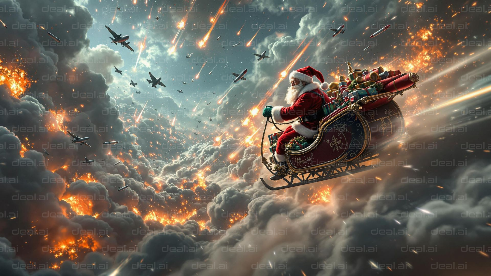 Santa's Sleigh Adventure Skyward