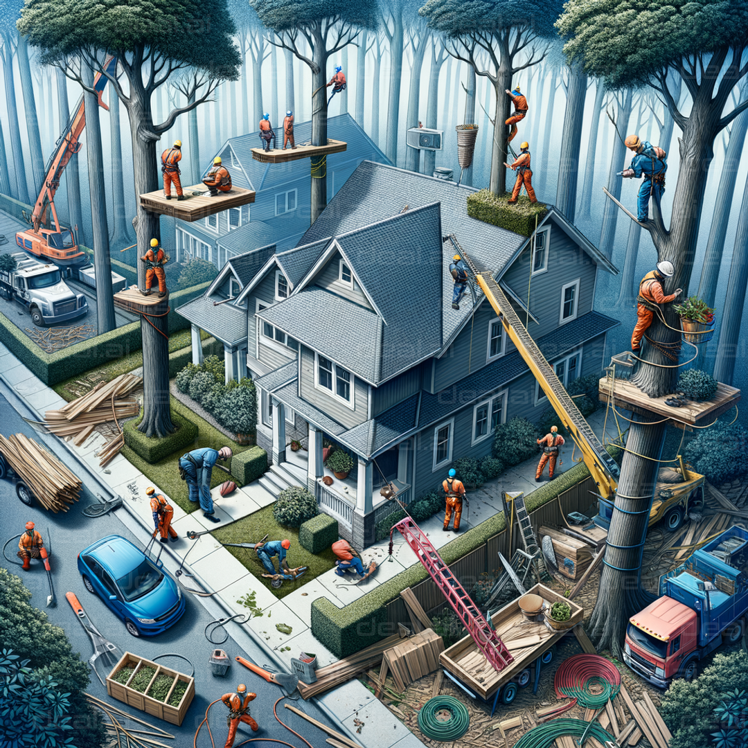 "Treehouse Construction Adventure"