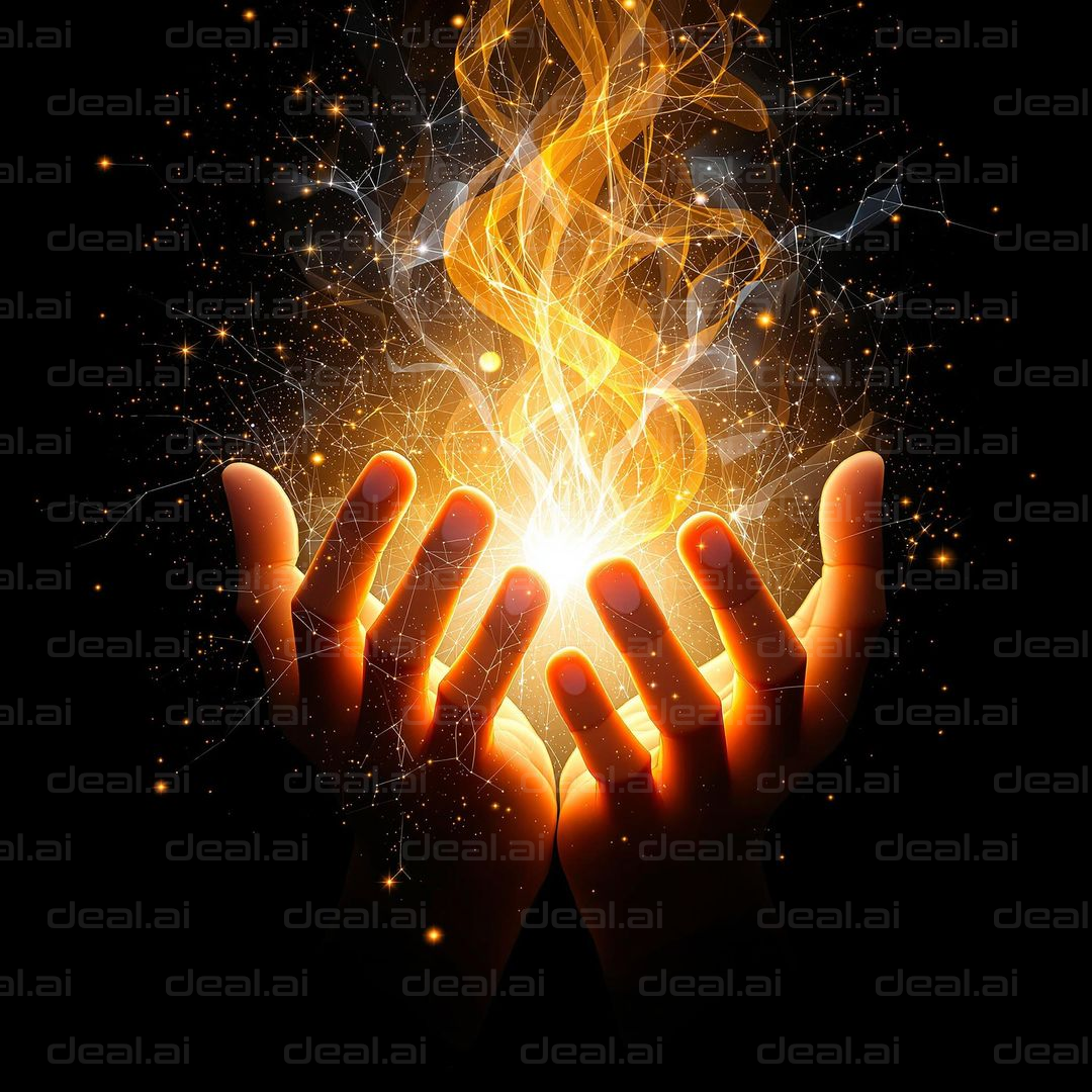 "Magic Energy in Hands"