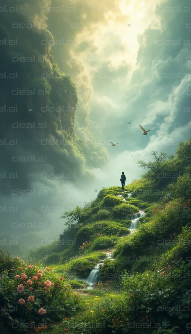 "Journey Through Lush Wilderness"