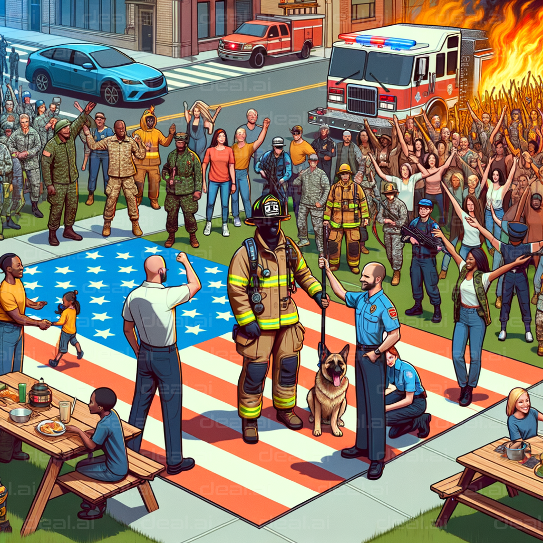 "Honoring Our Heroes: Community Tribute"