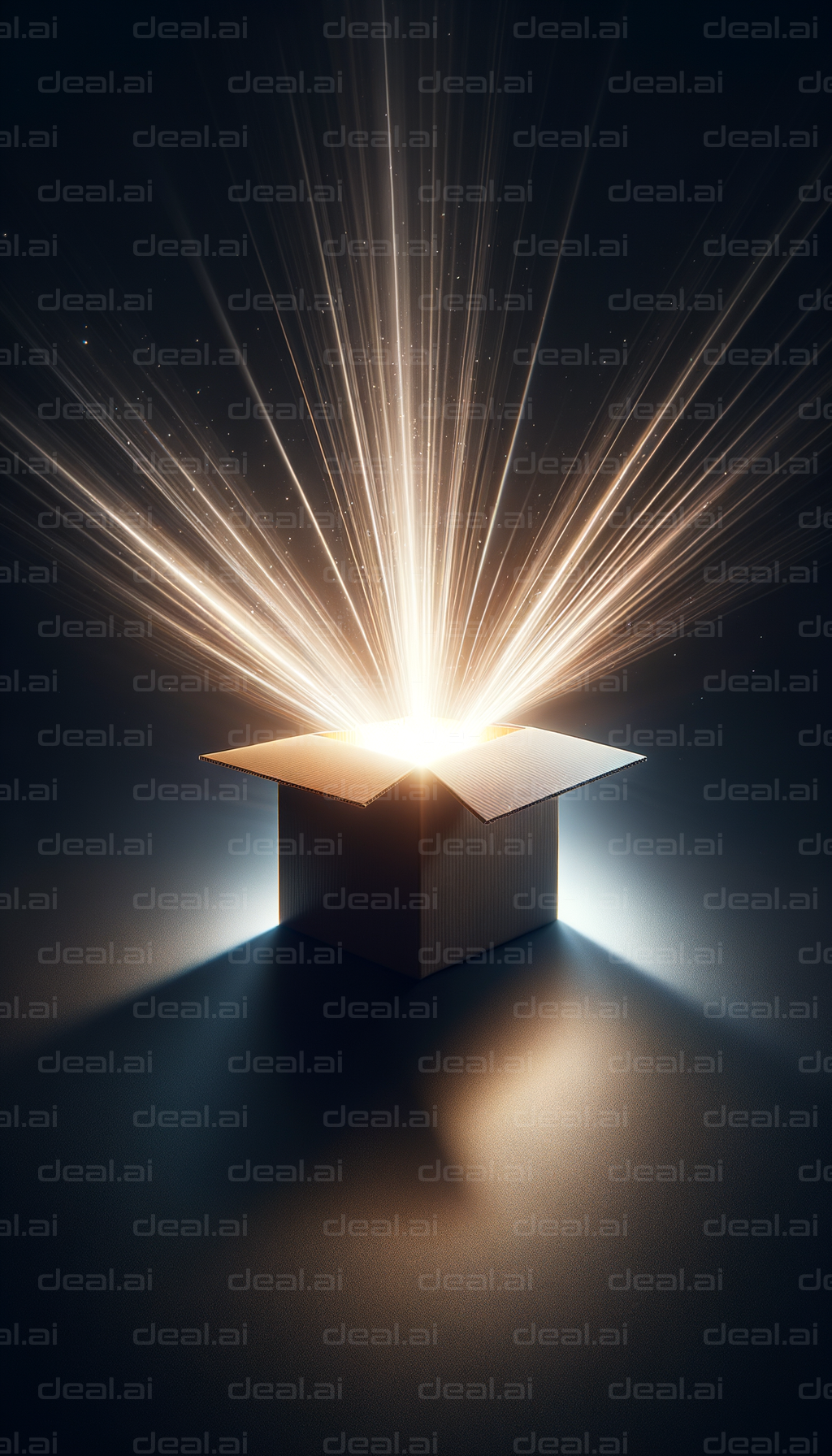 "Magical Light Emanating from a Box"