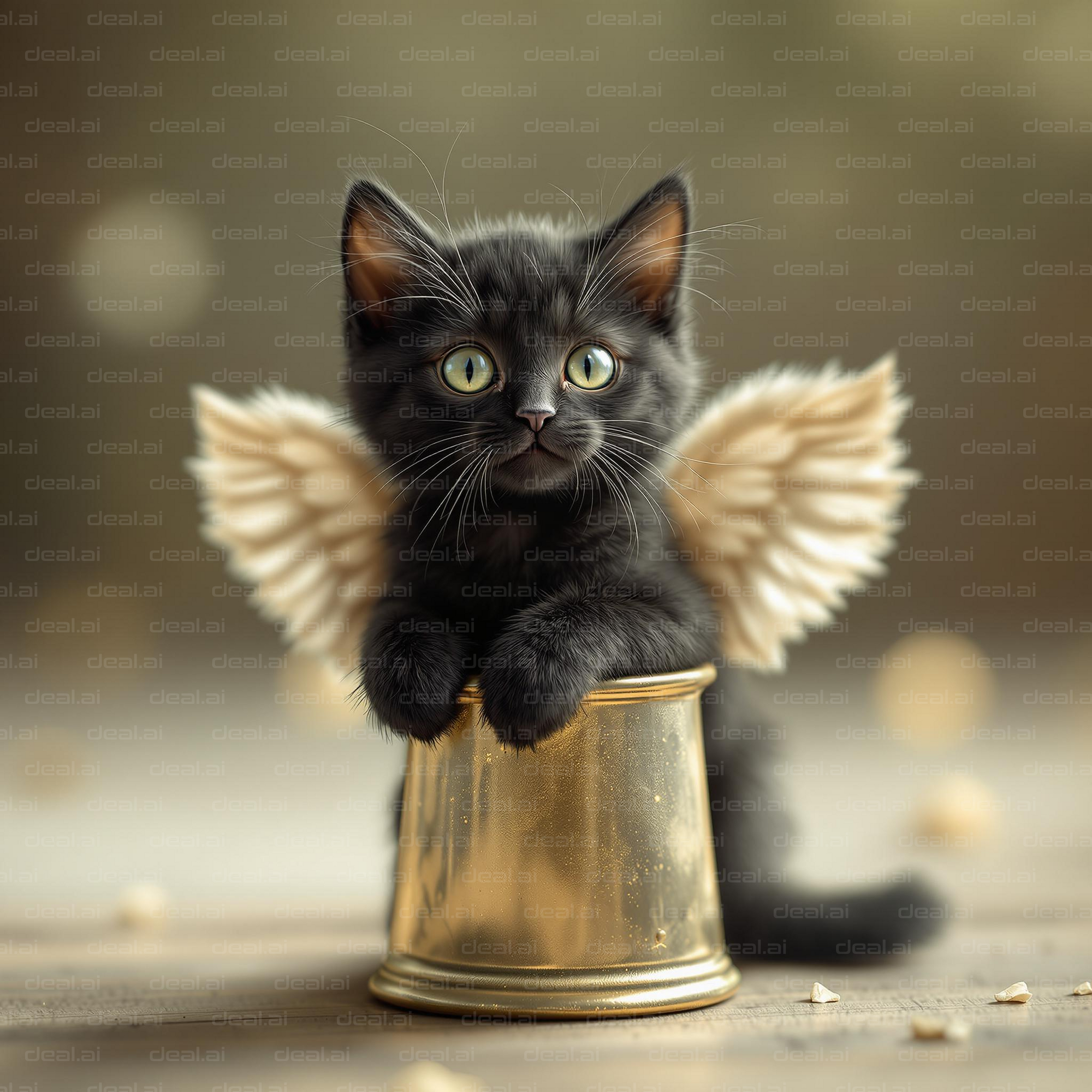 "Angel Kitten Delight"