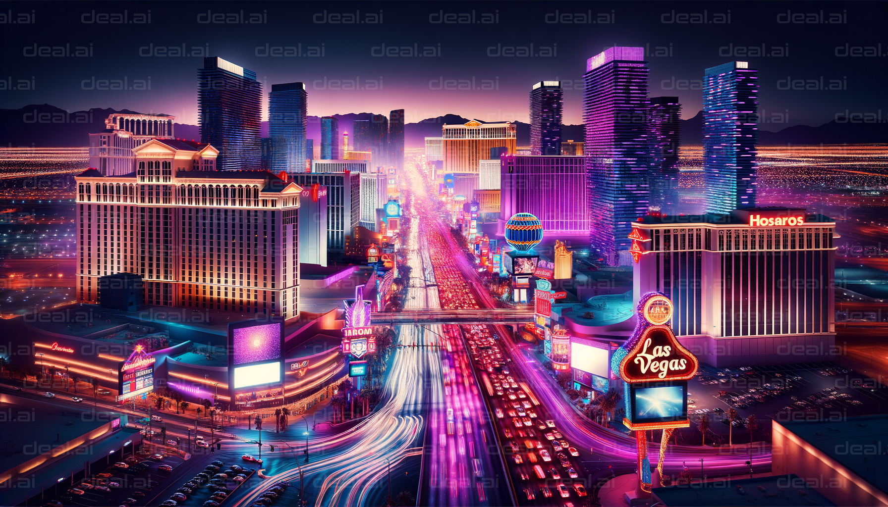 Neon Nights on the Las Vegas Strip