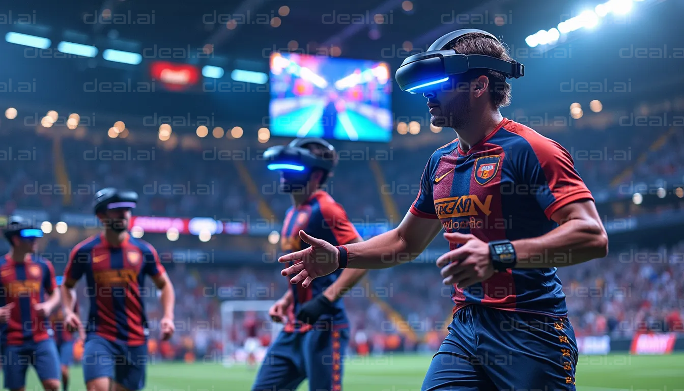 Virtual Reality Soccer Training Match