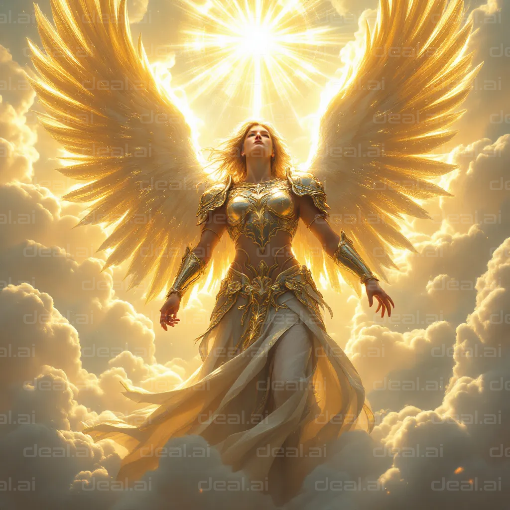 "Celestial Warrior Ascends"