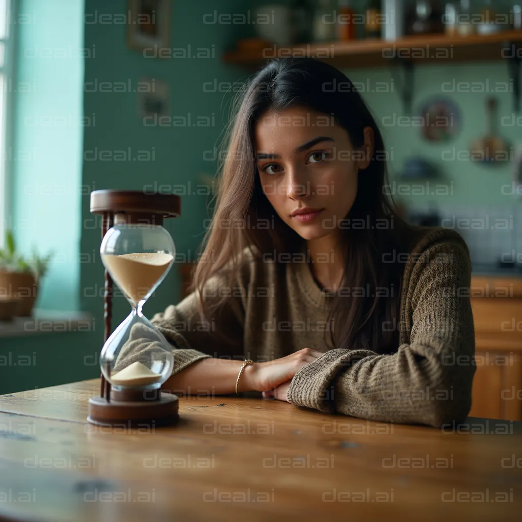 "Contemplating Time by the Hourglass"