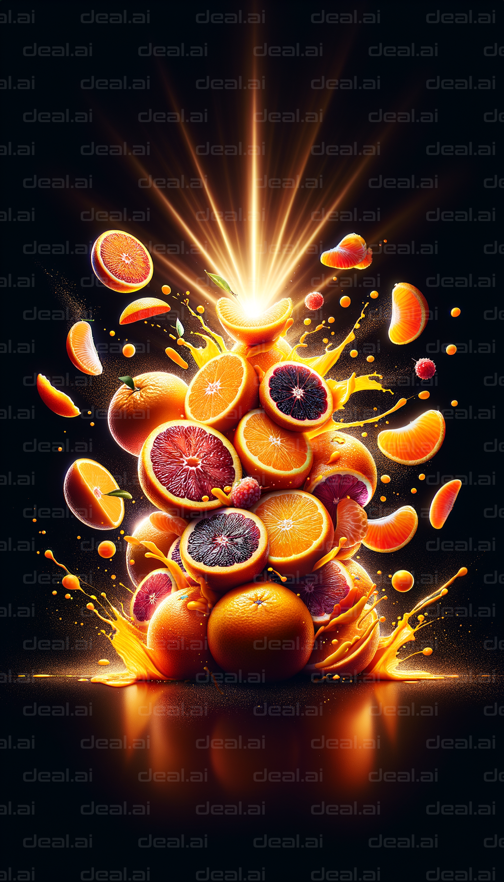 "Explosive Citrus Burst"