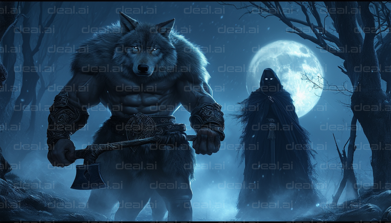 "Moonlit Guardians of the Night"