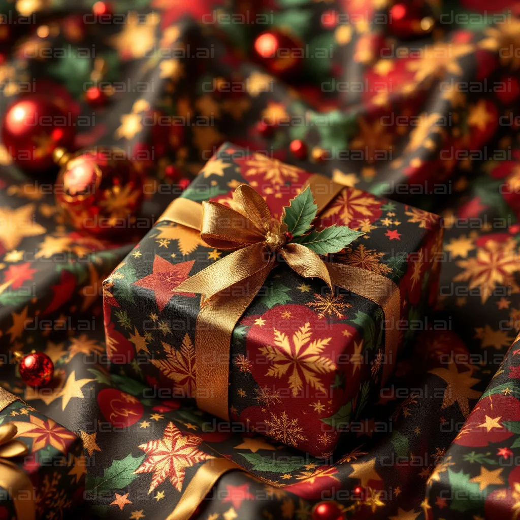 Festive Holiday Gift Wrap