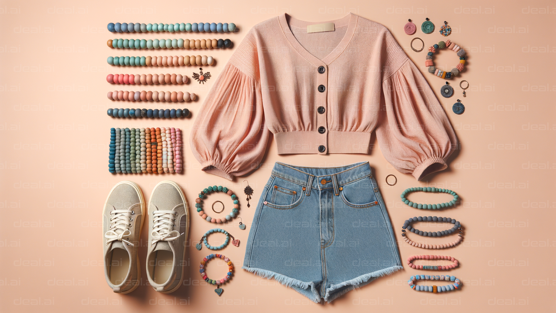 Chic Spring Outfit with Accessories