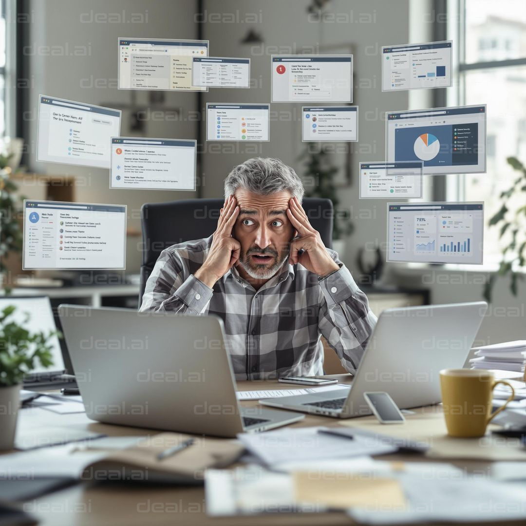 Overwhelmed by Screen Notifications