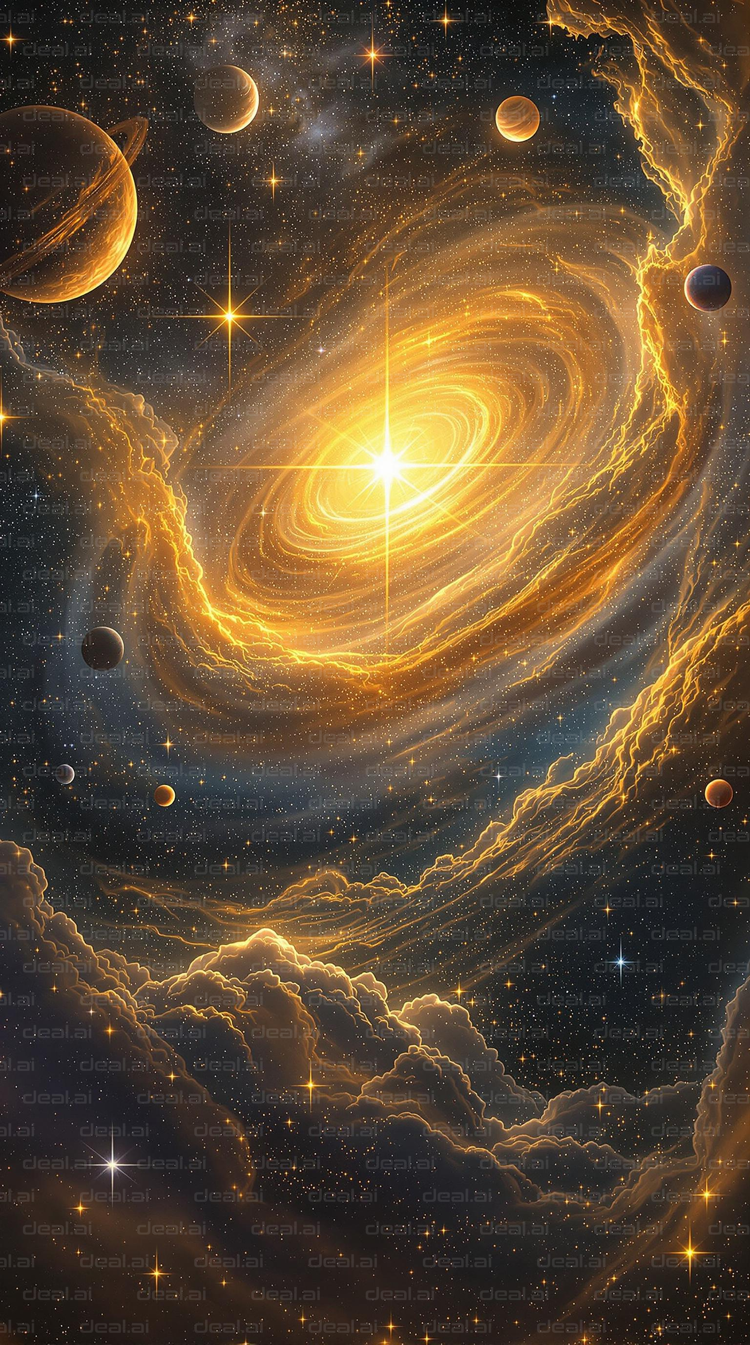 Celestial Glow and Cosmic Beauty