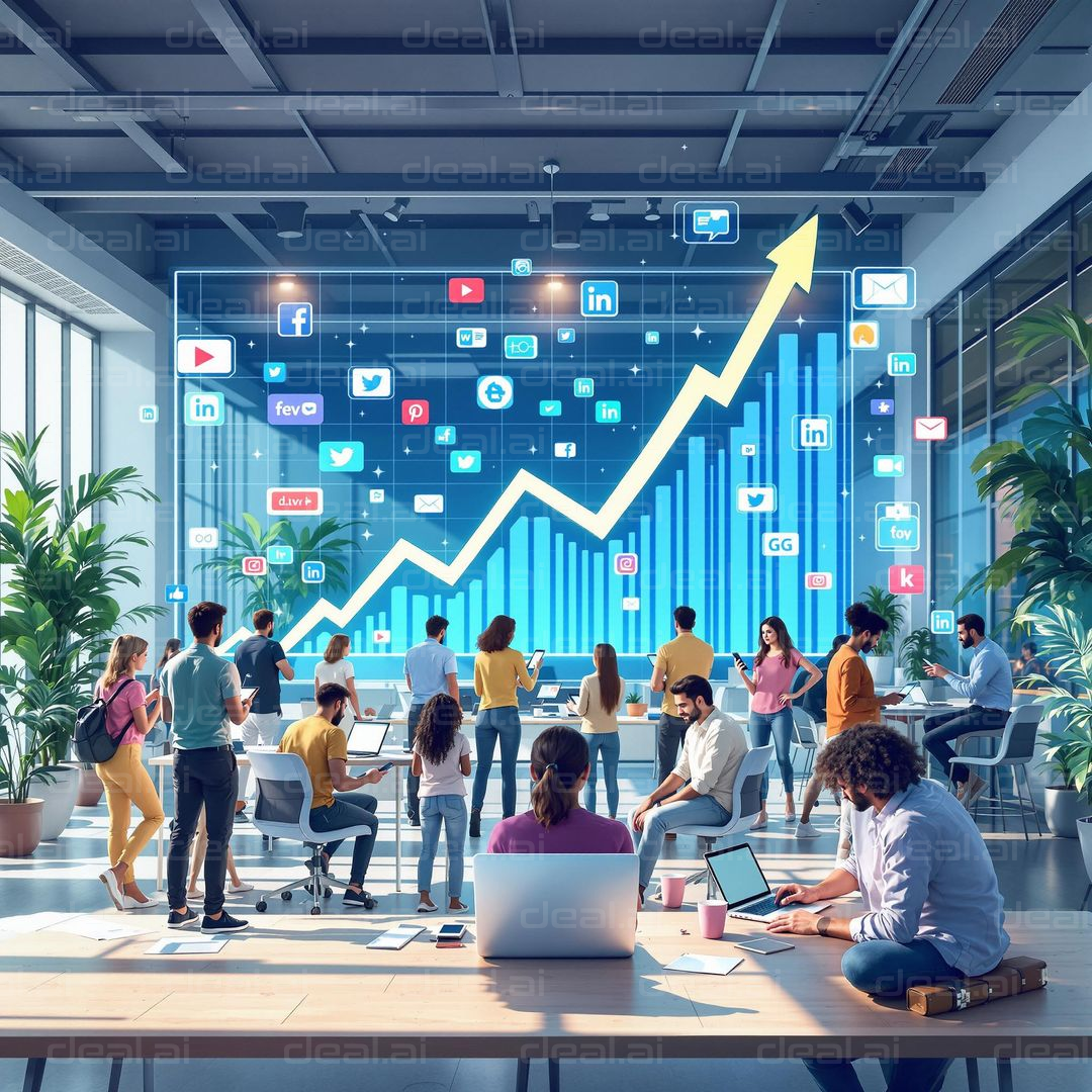 "Teamwork Boosts Social Media Growth"