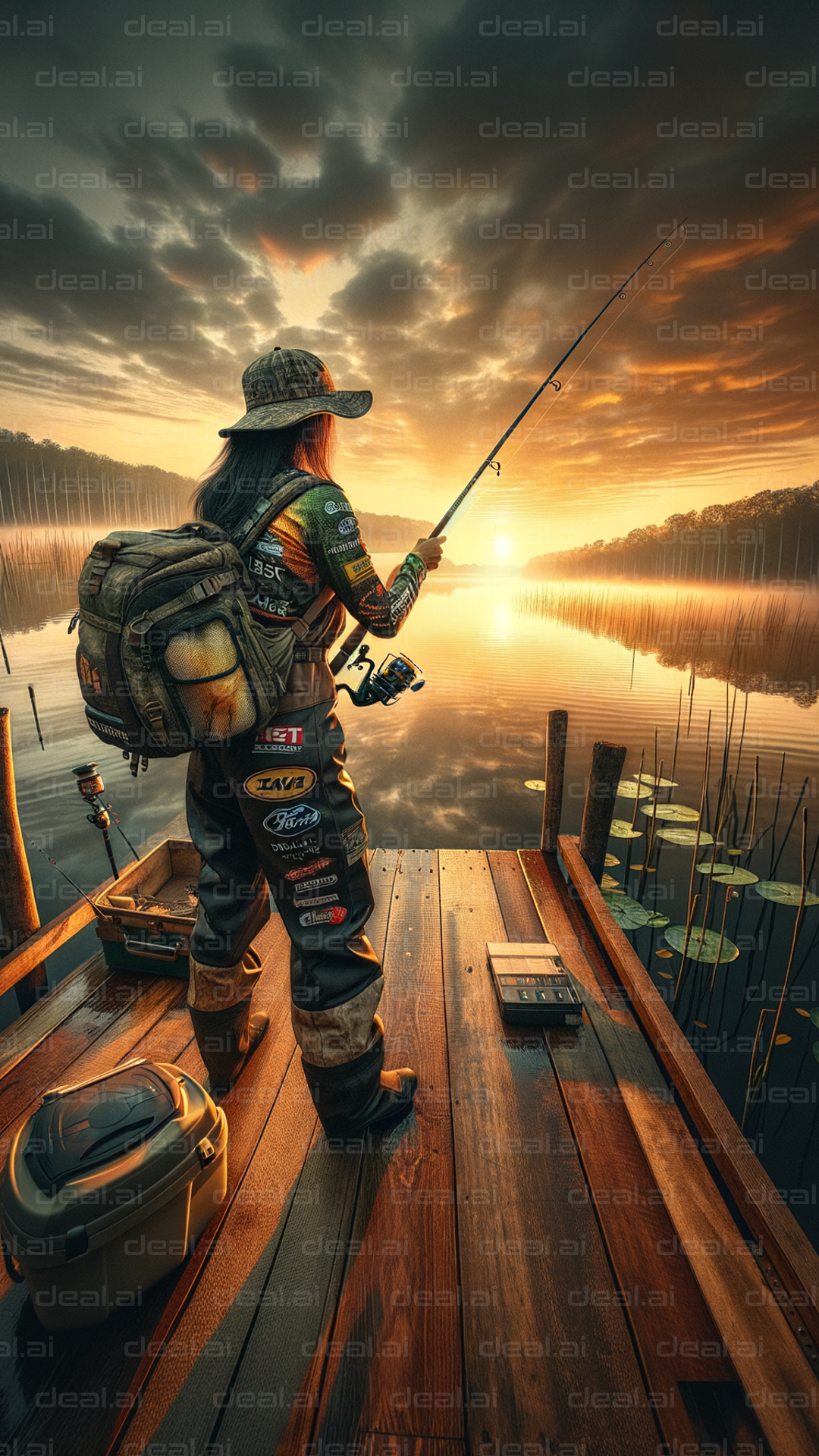 "Sunset Fishing Adventure"