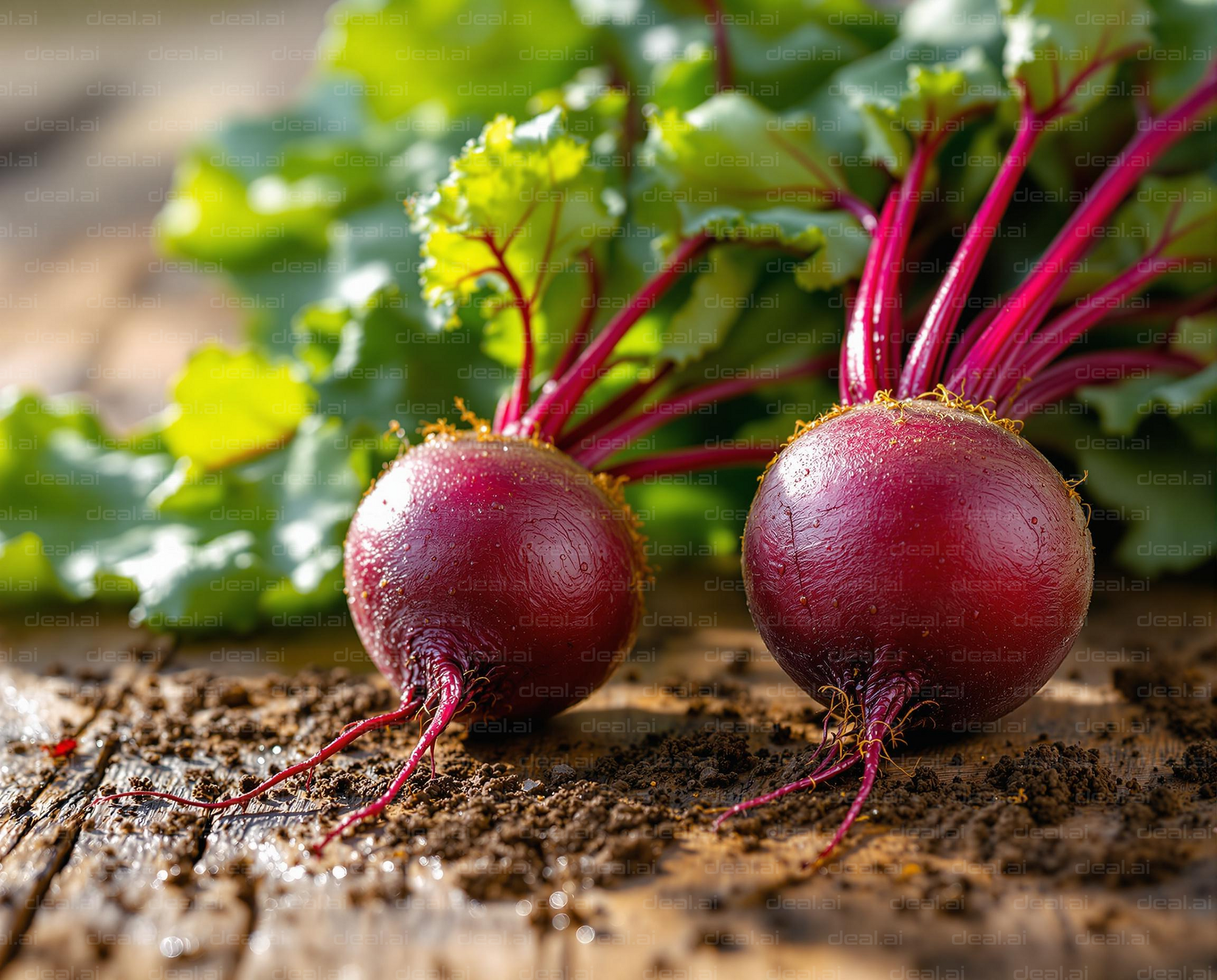 Freshly Harvested Beets