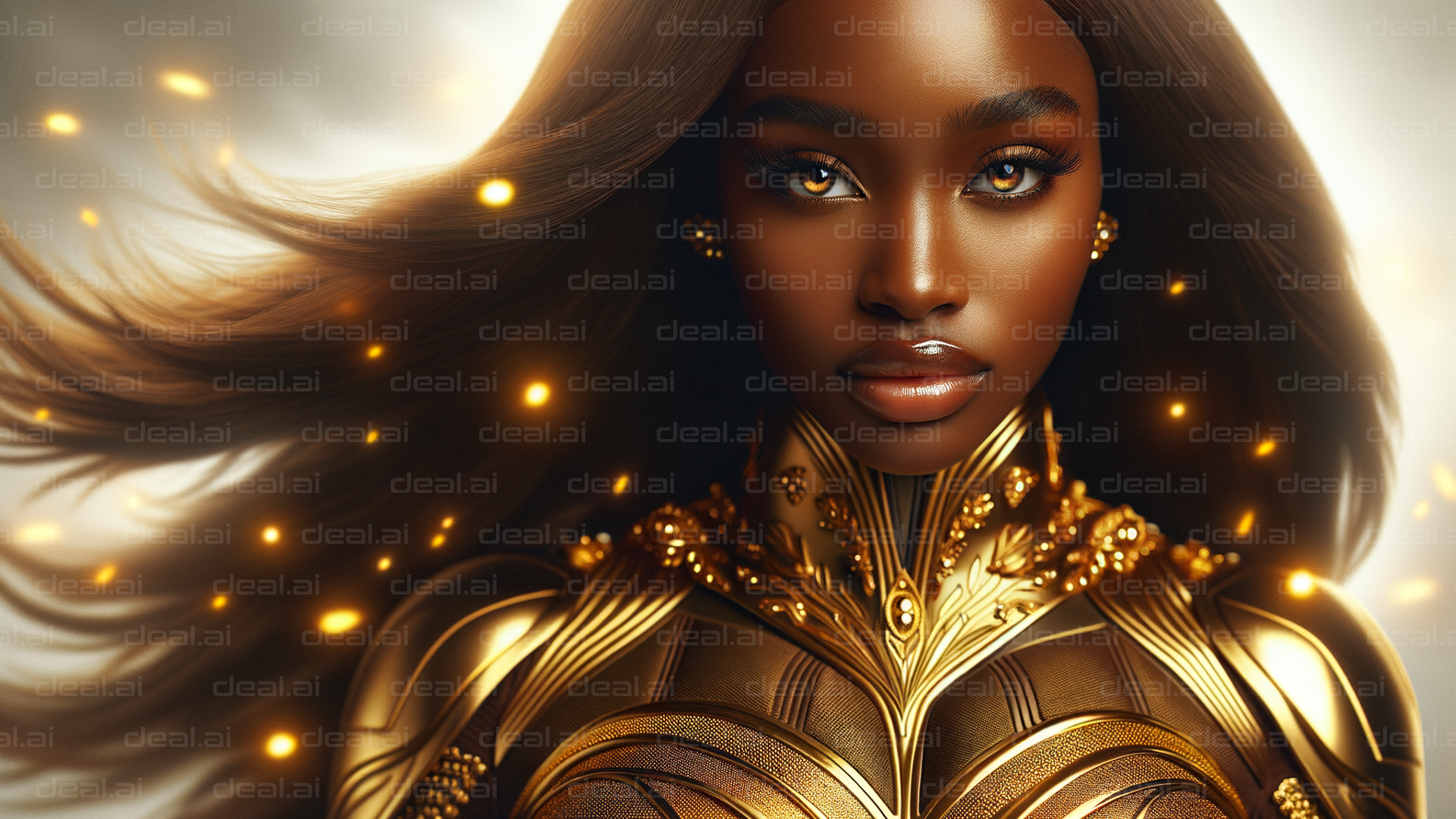 Golden Warrior's Radiant Aura