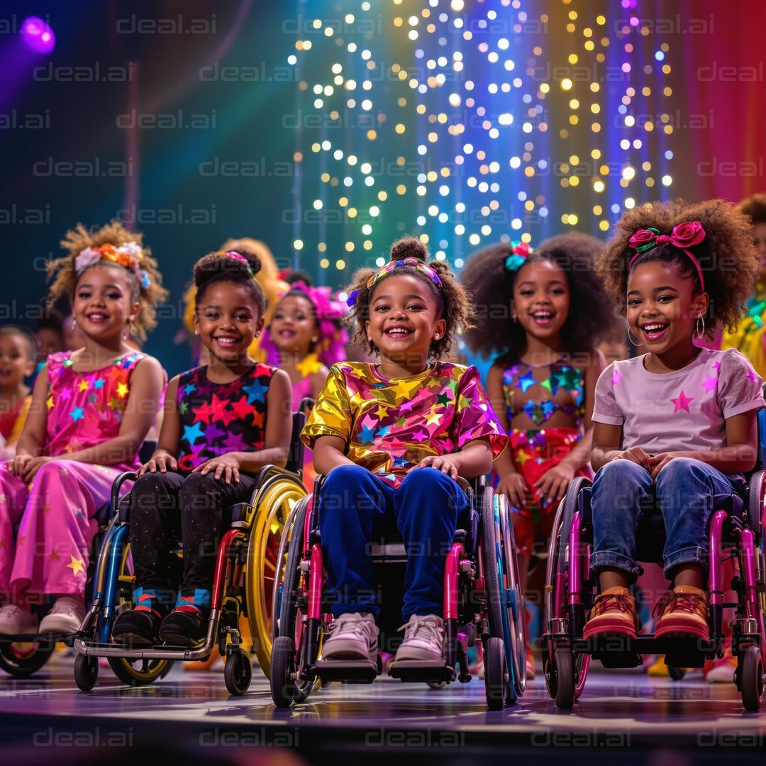 Joyful Performance with Wheelchairs