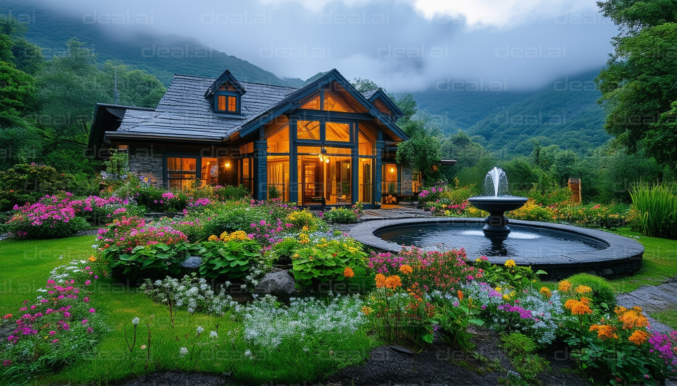 Charming Cottage with Fountain Gardens
