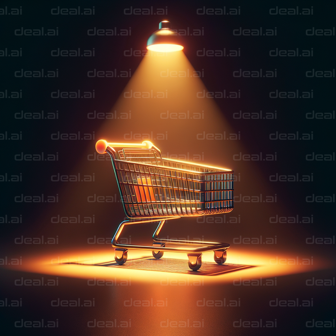 "Spotlight on Shopping Cart"