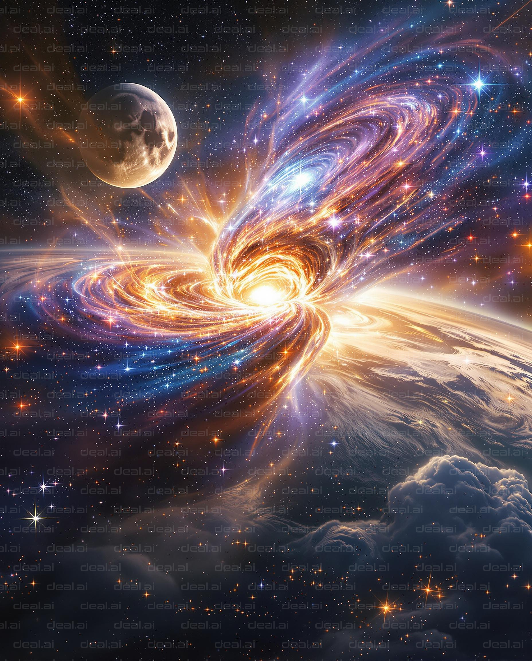 Cosmic Vortex and Celestial Wonders