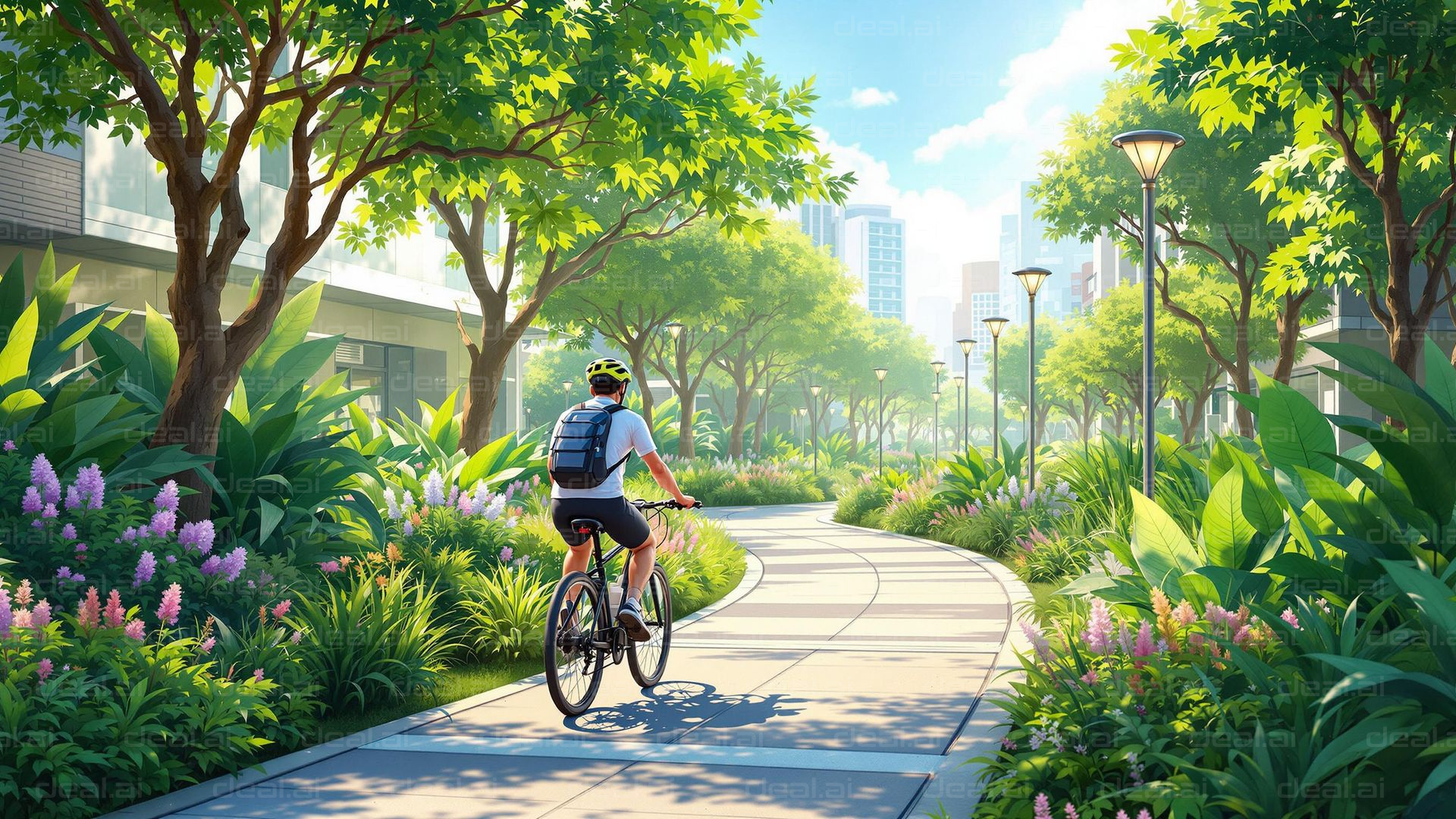 Cycling Through Green City Pathway