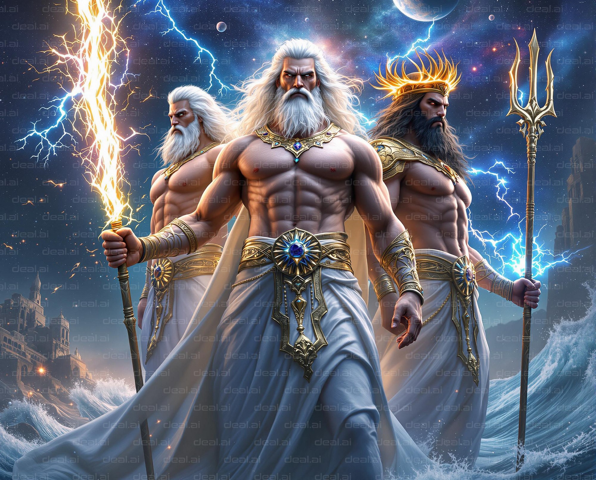 Ancient Deities in Mythical Realm