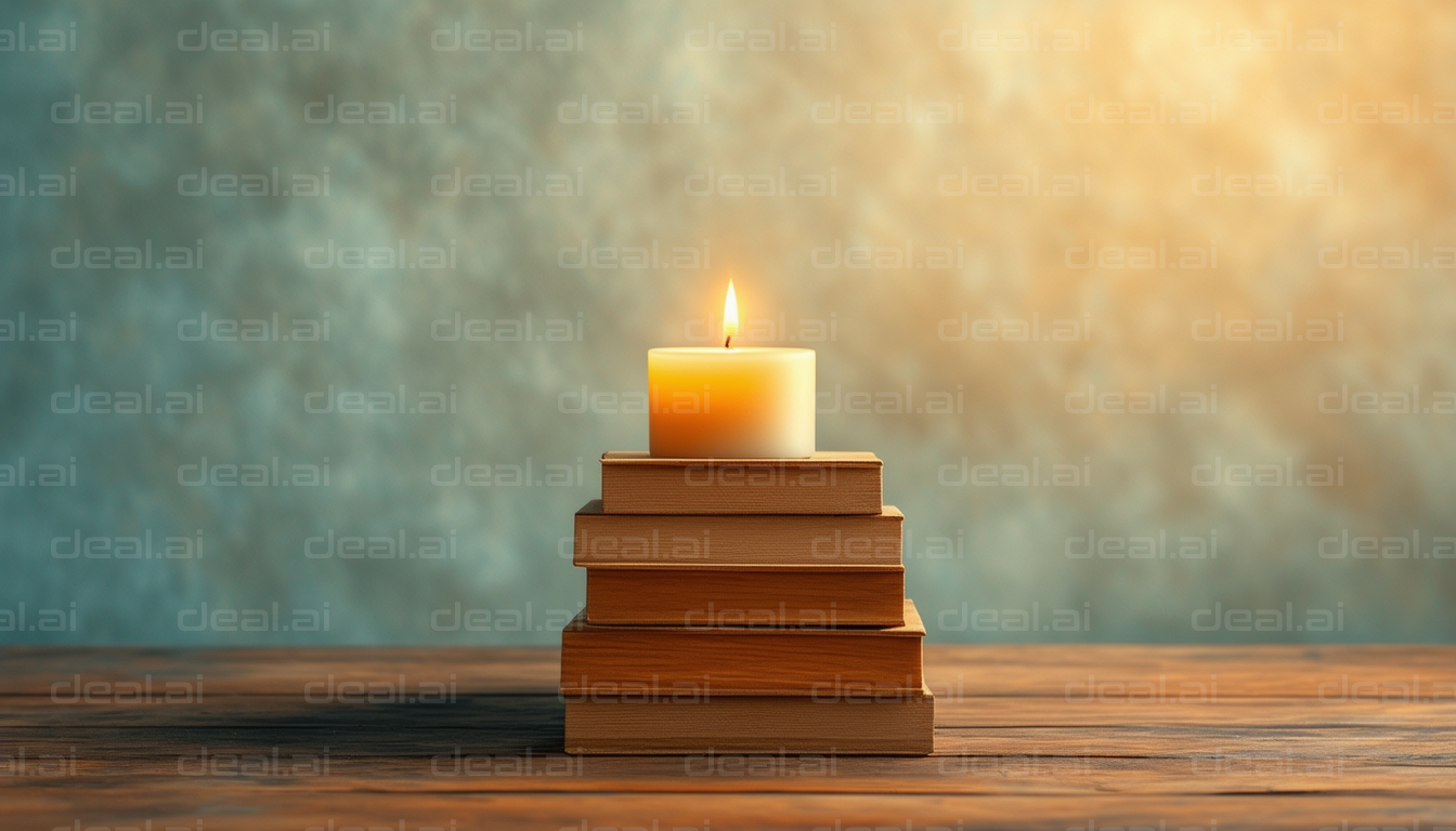 "Books and Candle: Light of Knowledge"