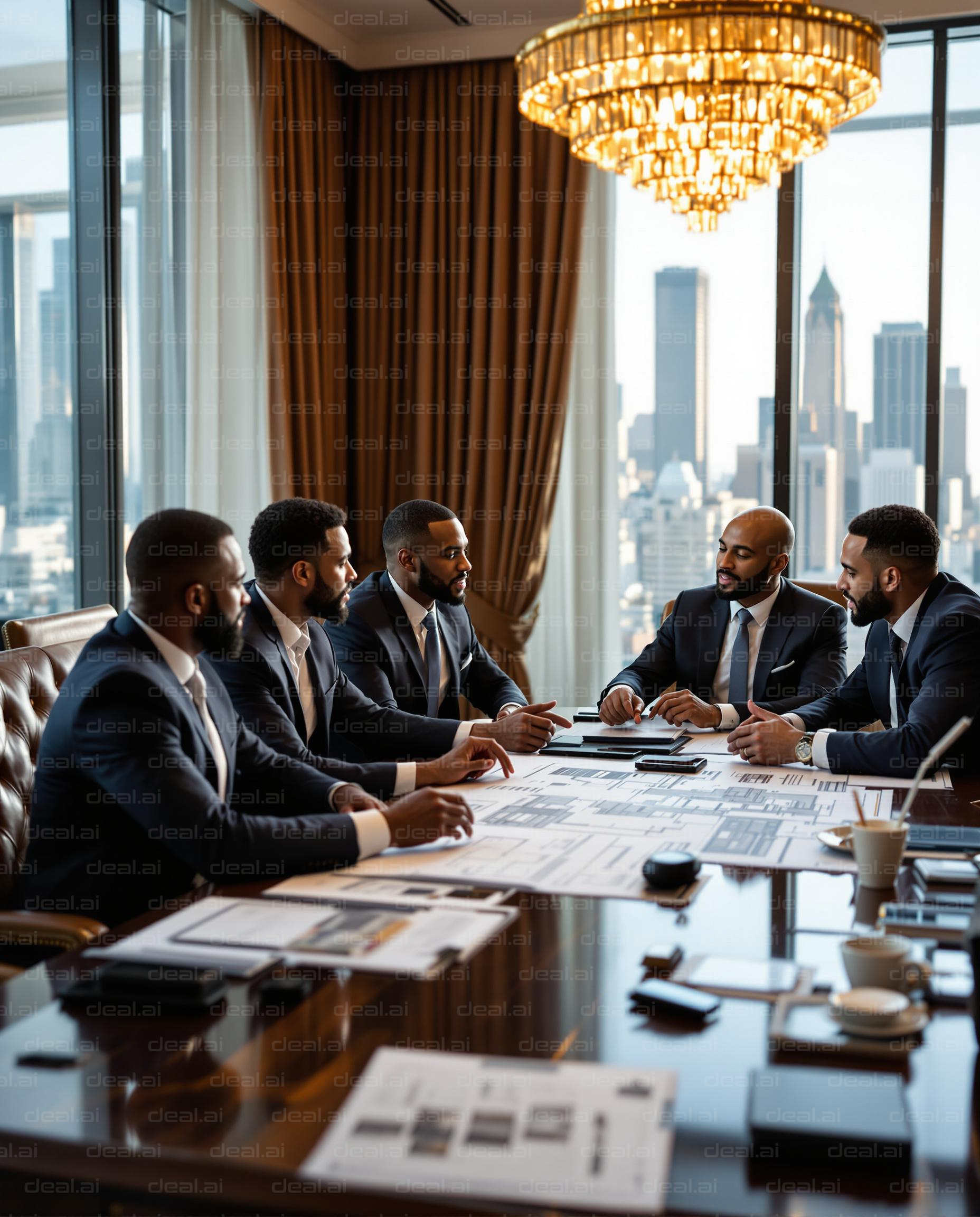 Business Meeting in the City